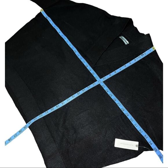 Anthropologie Dolman V-Neck Sweater in Black - Picture 4 of 8